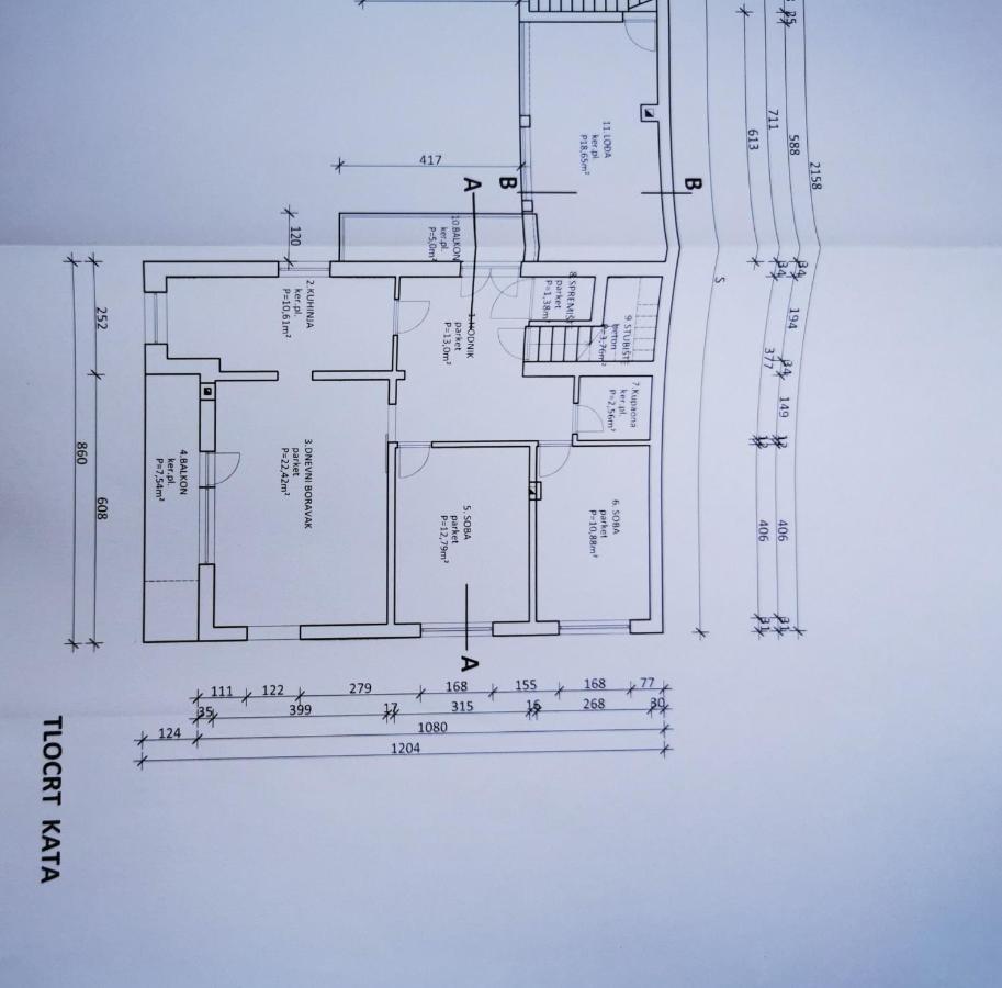 カルロヴァッツApartmant Sandra - Big Terace And Free Parkingアパートメント エクステリア 写真